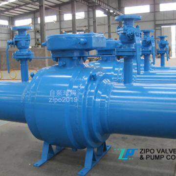 BW end fully welded body ball valve