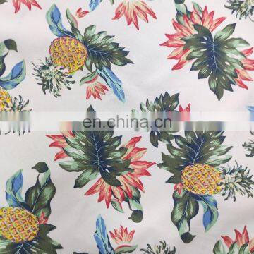 Fashional Hawaiian Printed Fabric Brushed Peach Skin Fabric For Beach Shorts/Shirt photo-5