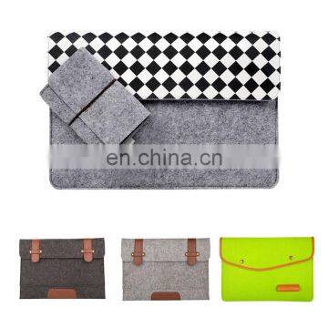 Free Sample Felt Fashionable 14'' Laptop Briefcase Bag photo-3