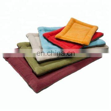 Super soft fleece dog sleeping bed mat dog bed mattress