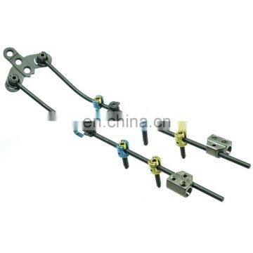 High Quality Orthopedic Surgical Implants Spinal Titanium Polyaxial Pedicle Screw For Posterior Cervical Fixation System photo-3