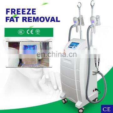 Innovative fat Reduction 2 cryo Handles Work Simultaneously Fat Freezing Machine