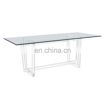 Table Bases for Round Glass Tops Luxury Restaurant Dining Table