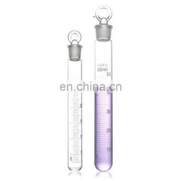 Transparent Glass 10ml/25ml/50ml/100ml Colorimetic Tube