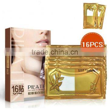For neck care high collagen protein 16 pieces neck mask