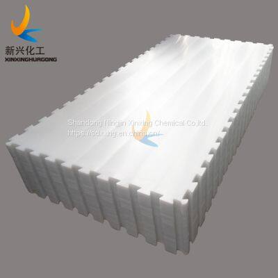 Outdoor and Indoor mobile and easy installed synthetic ice tiles hockey rink floor panels UHMWPE sheet