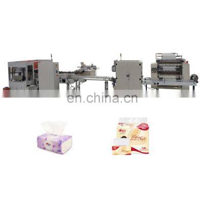 New model automatic paper facial tissue making machine production line price