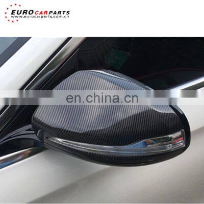 S-class W222 W205 S class side mirror covers LHD and RHD B style 2014~2020y dry carbon fiber material rear mirror covers