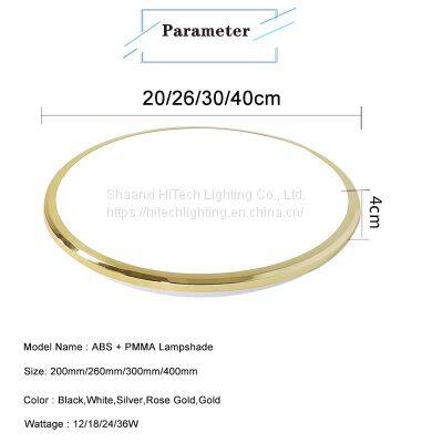 Thin LED Ceiling Light for Bathroom 220V 12W 18W 24W 36W Bedroom LED Ceiling Lamp for Corridor Aisle Kitchen Bedroom Lamps photo-5