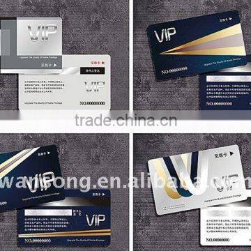 Custom Plastic Mateiral Business Card ,membership Card With Serial Number Quality Choice photo-2