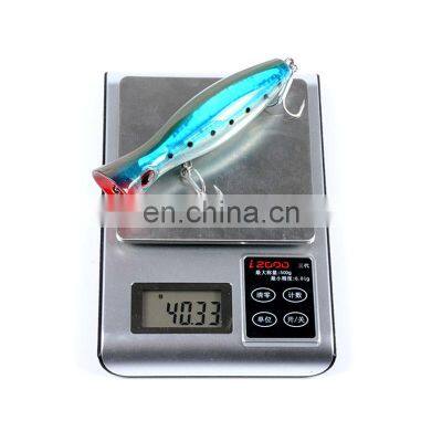 Hot Selling Sub Bait Sea Fishing Big Mouth Wave Climbing 12.5cm/40.3g Bionic Bait Warping Mouth photo-5