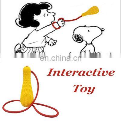 Wholesale New Design Bowing Ball Shape Rope Toy Interactive Funny Tug Toy Accept Custom Color Dog Toys