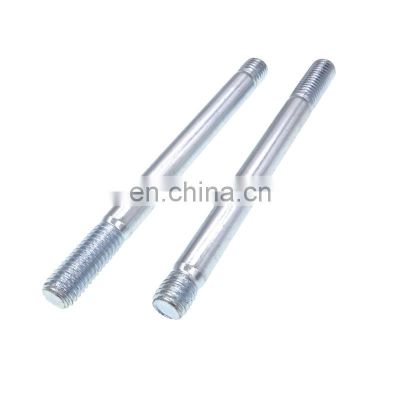 zinc plated boltM6 m8 m10  factory price double sided ended stud screw bolt