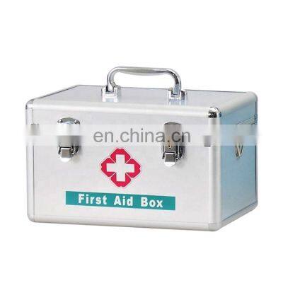 Hot Selling Protable Aluminum Alloy First Aid Box With Drawer for Clinic and Hospital photo-3