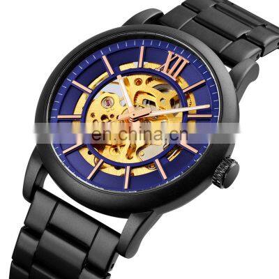 Fashion SKMEI 9242 Wrist Watch Skeleton Display Mechanical Automatic Waterproof Men Watches