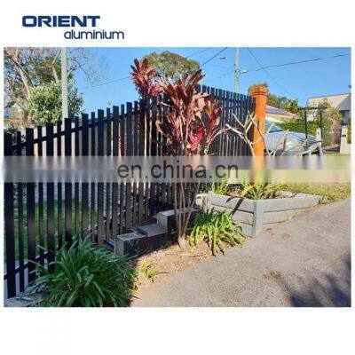 aluminium horizontal fence garden yard fence panel available in a selection of styles and sizes