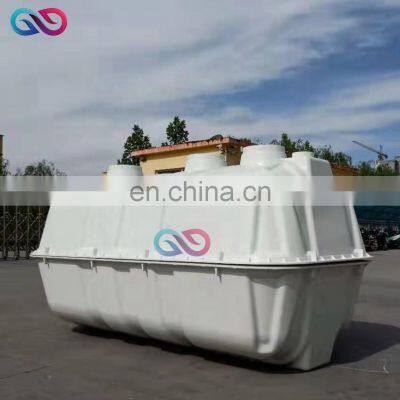 Domestic sewage treatment tank for toilet septic water tank 1000 liter 1500 liters 2000 liter 2500 litres 3000 litre 4000 litre