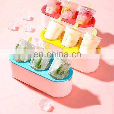 Manufacturing Sale Vertical Stick Solid Plastic Portable Small Circle Tiny Ice Cube Tray