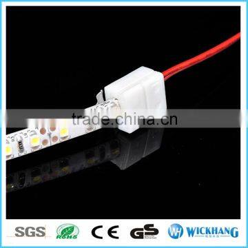 Waterproof IP 65 15cm Extend Cable 8mm 2pin One Clip PCB FPC Solderless Connector for SMD 3528 LED Strip Light photo-2