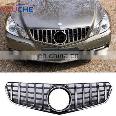 GTR style front bumper grille grill for Mercedes Benz E class W207 C207 A207 pre facelift 2010-2013