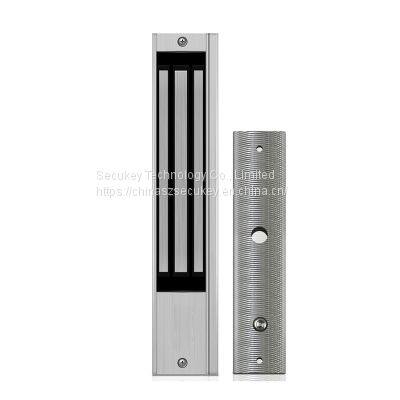 Secukey DC 12V 24V Electromagnetic Lock For Single Wooden Metal Glass Door