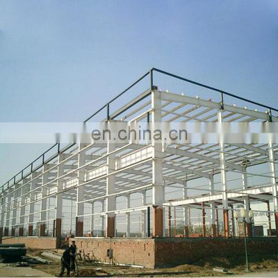 Indonesia Economic Prefab Steel Structure Workshop Overhead Crane Steel Warehouse Building