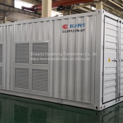 Фотovoltaическая боксовая подстанция повышения напряжения