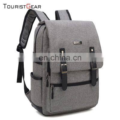 mochila vegan leather bags men women good brands travel Laptop Backpack with usb port