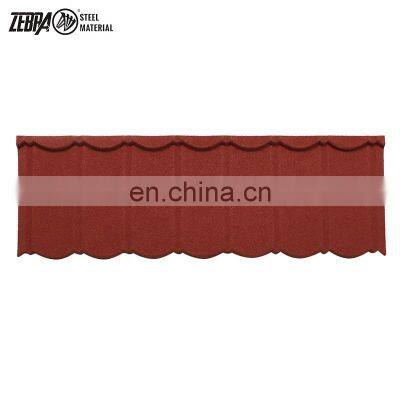 Modern Building Materials Roof Tiles Stone Coated Steel Color Coated Metal Roof Tile photo-3