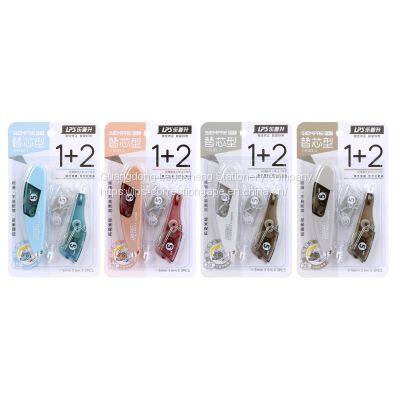 New Arrival Correction Tape Pen Type 1+2 Refill Type Refillable Correction Roller