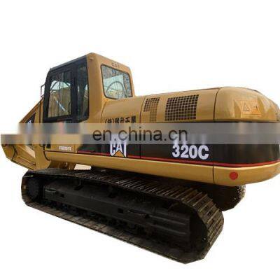 Fully maintenance used construction equipment with low working hours cat 320c 320d second hand digger in stock