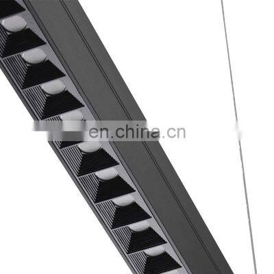 HUAYI Factory Wholesales Suspended Trimless Linear Light Shapes Led Linear Light 1200mm 1500mm 4ft 8ft Led Shop Light Fixtures photo-4