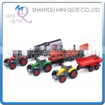 Mini Qute 1:64 kid Die Cast pull back alloy farmer truck vehicle model car light music electronic educational toy NO.MQ 515C