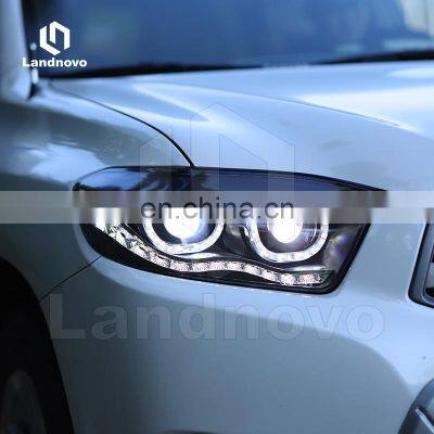 Landnovo Auto Spare Parts Head Lamp for Toyota Highlander 09-11 Year Led Headlight Assembly