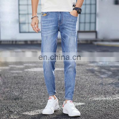 New 2022 fashion style Jeans for men high premium quality slim fit wholesale pants