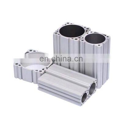 Custom 6061 6063 T5 Anodized Extrude Cnc Machining Aluminum Extrusion Profile Section Supplier