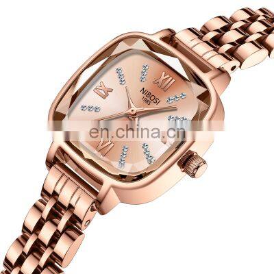 2022 NIBOSI Luxury Women Quartz Watches Ladies Creative Bracelet Wristwatches Female Clock Relogio Feminino Montre 2535 photo-4