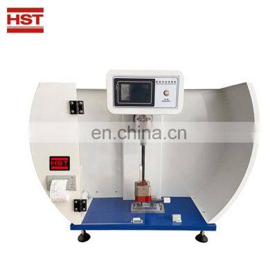 HST Strength Laboratory Instrument Izod Tester for Plastic Price Shoe Heel Impact Testing Machine photo-5