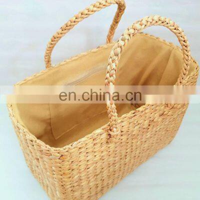 Water Hyacinth Bag New Arrival Market Bag Perfect for Summer, Beach Bag 2022 WHolesale photo-4