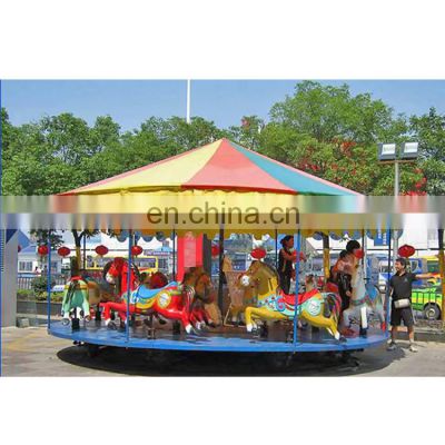 High quality commercial outdoor kids merry go round carousel horse for sale