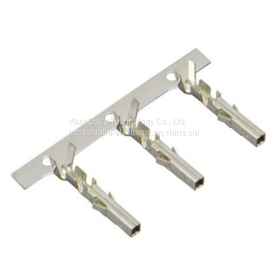 Molex 39000038 Mini-Fit Female Crimp Terminal, Tin (Sn) Over Copper (Cu) Plated Brass, 18-24, 22+22 AWG, Reel photo-4