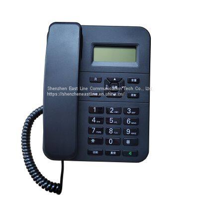 China Best Caller ID Corded Phone PABX Wired Telephone Set Factory photo-2