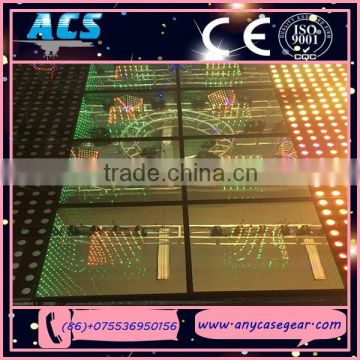 Alibaba china suppliers ACS make super colour led 3D dancing floor