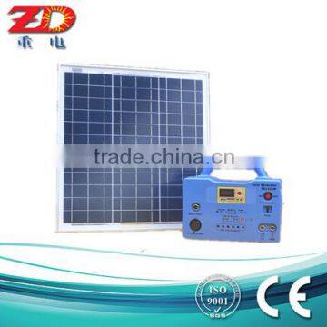 30w portable Solar Home System with Bulbs Mobile Charger and Radio