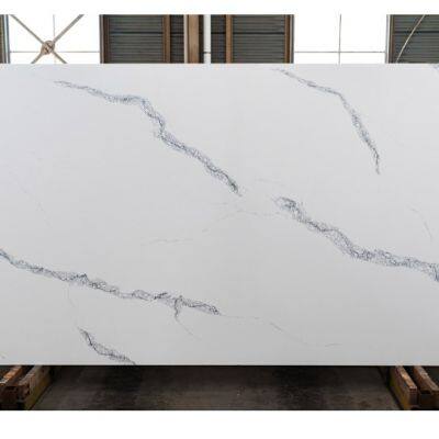 Code：1114，Calacatta artificial stone quartz slab kitchen countertops