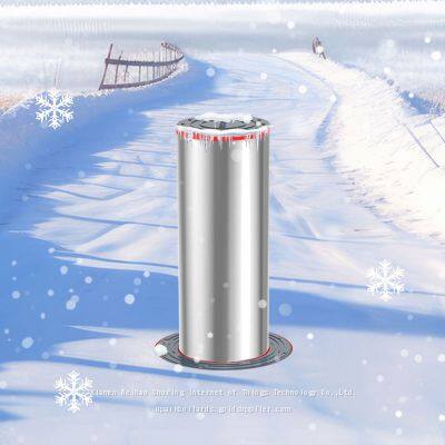 UPARK Stainless Steel Pop Up Access Control Customized Retractable Barrier Defensive Automatic E Bollard