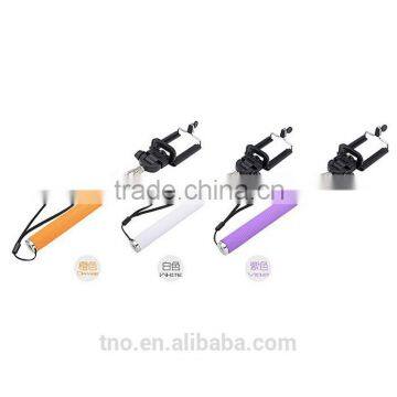 2015 Hot Sale Products Selfie Stick With Bluetooth Shutter Button Monopod Selfie Stick