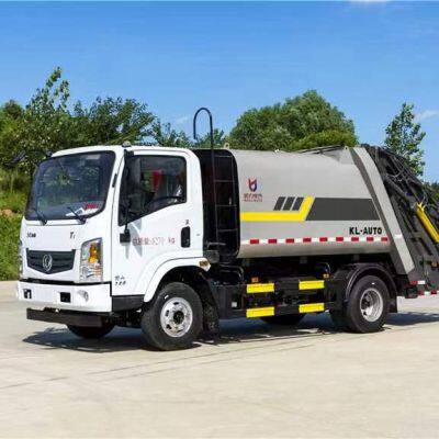 High Quality Electric Garbage Cleaning Street Cleaning Vehicles Four Wheel Hook Arm Compressed Garbage Truck