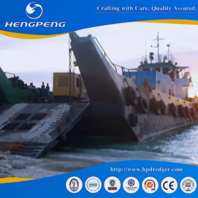 Customized 100-500ton Modular Pontoon Barge/ Logistic Barge for Sale