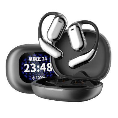 YYK Q16pro True Earbuds Wireless Waterproof Bt 5.3 Technology Non-noise Cancelling Earphones & Headphones with LED Screen